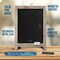 HBCY Creations Hanging or Tabletop Chalkboard with Legs/Wedding Table Sign/Kitchen Countertop Memo Board
